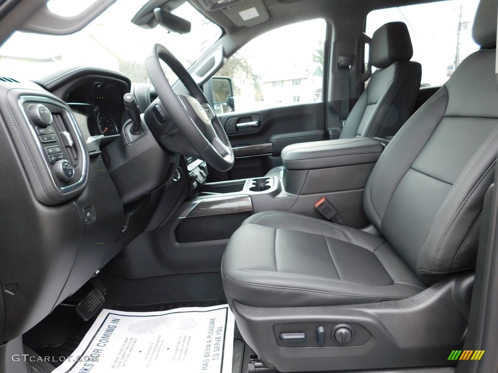 Jet Black Interior 2023 Chevrolet Silverado 2500HD LTZ Crew Cab 4x4 Photo #145241585