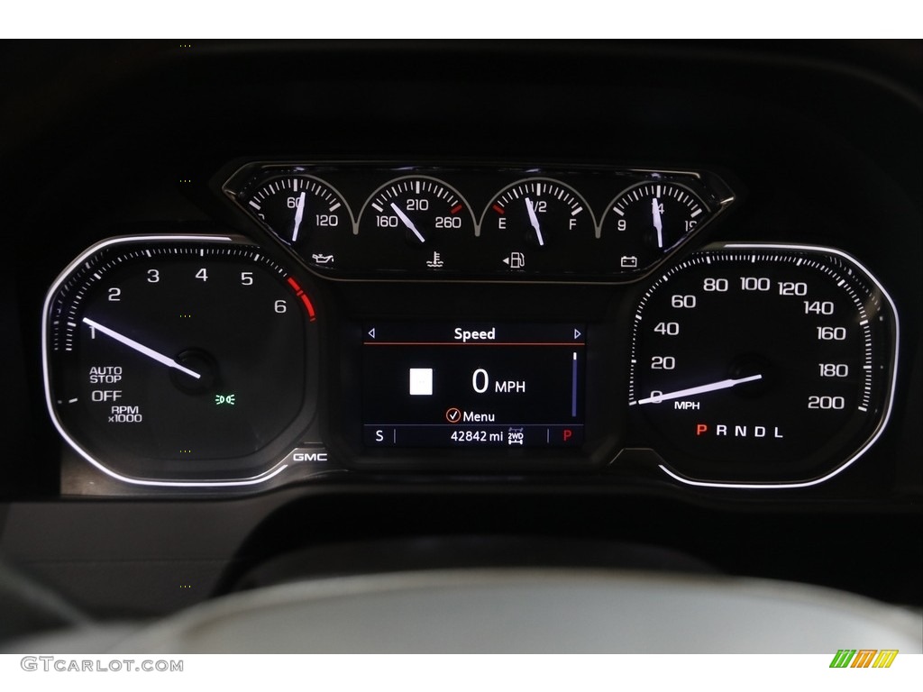 2020 GMC Sierra 1500 AT4 Crew Cab 4WD Gauges Photo #145241702