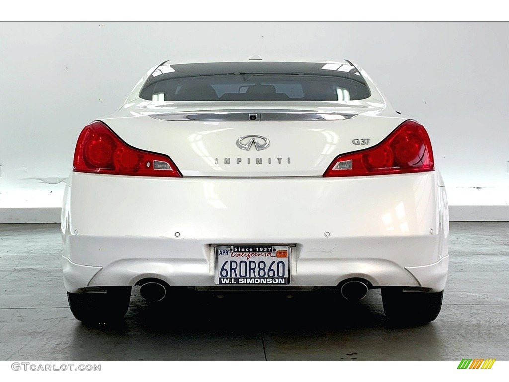 2011 G 37 Journey Coupe - Moonlight White / Stone photo #3