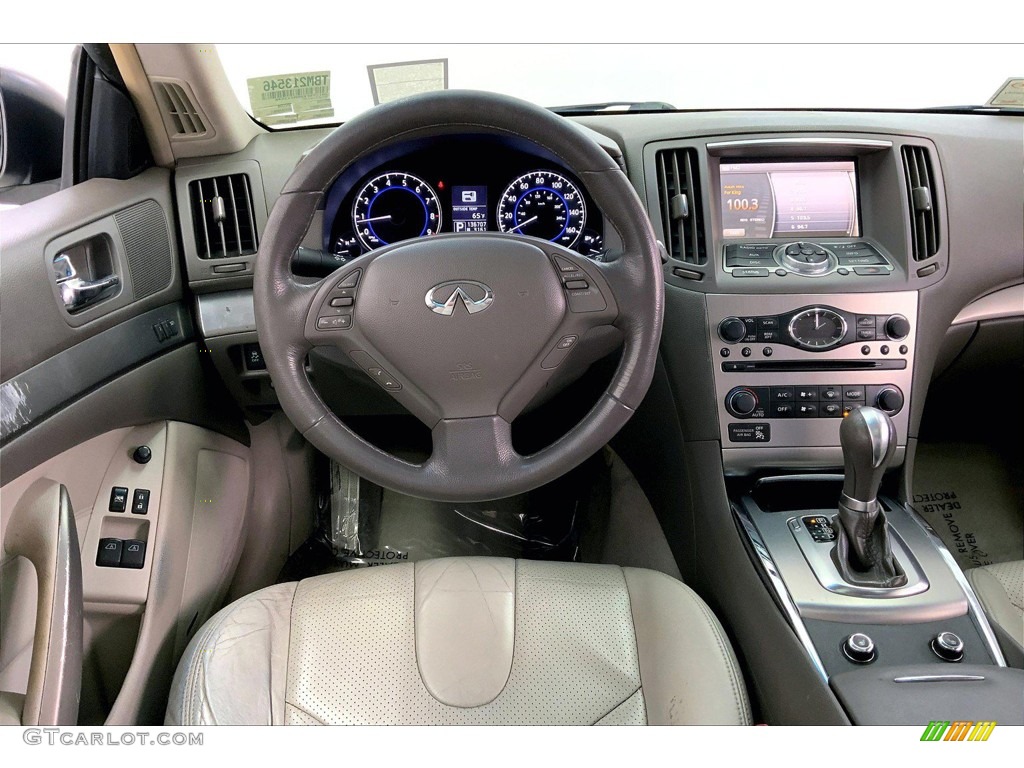 2011 G 37 Journey Coupe - Moonlight White / Stone photo #4