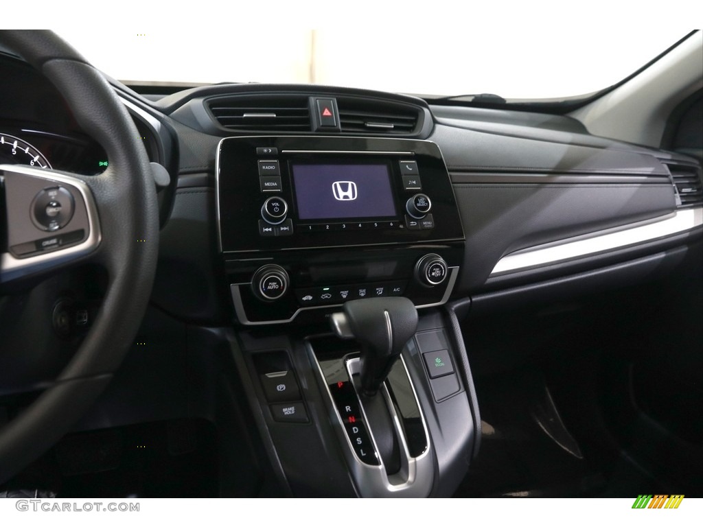 2017 CR-V LX - Obsidian Blue Pearl / Gray photo #9