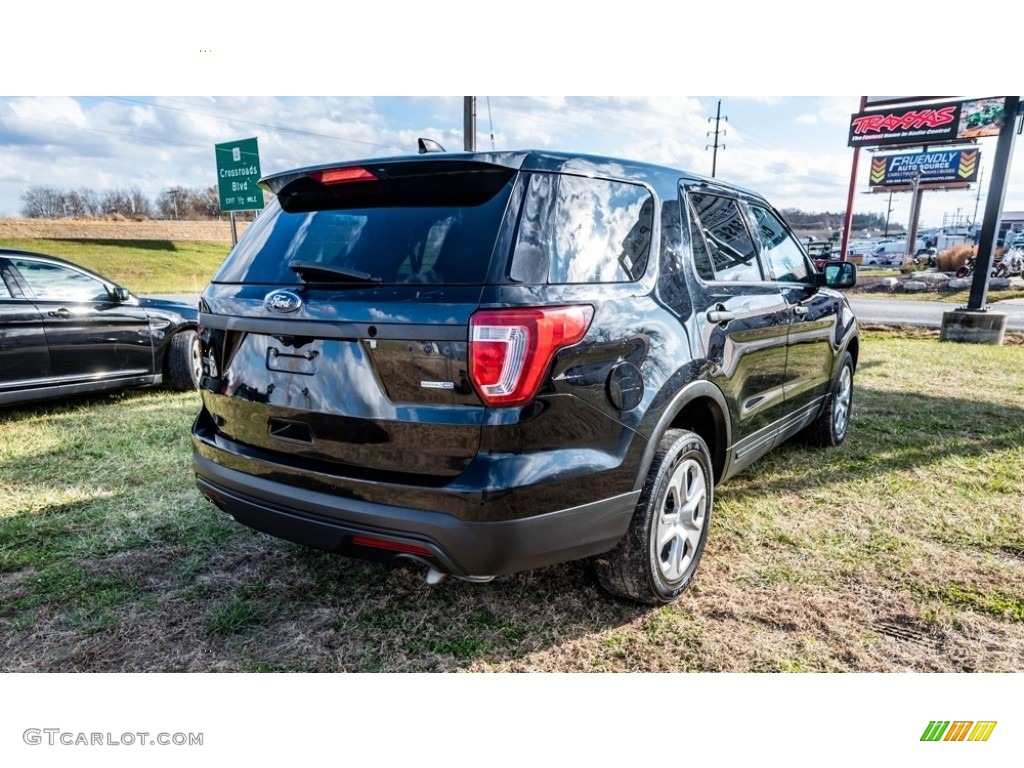 2017 Explorer Police Interceptor AWD - Shadow Black / Ebony Black photo #4