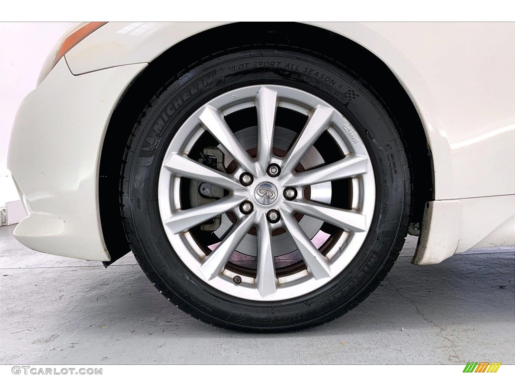 2011 G 37 Journey Coupe - Moonlight White / Stone photo #8
