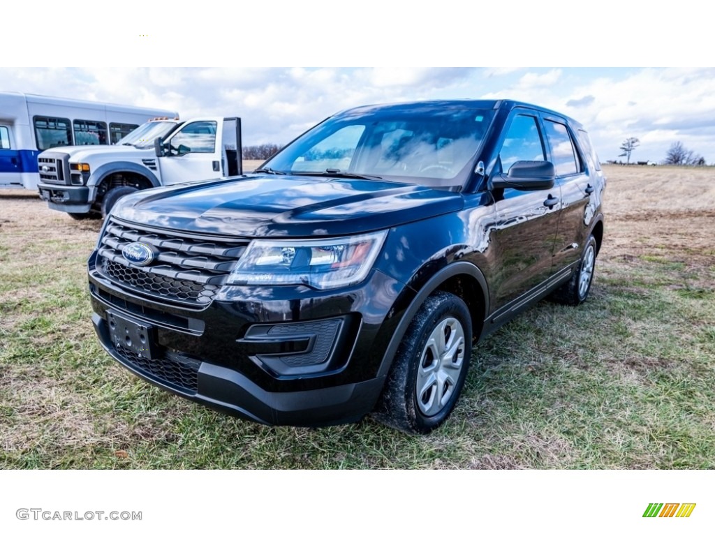 2017 Explorer Police Interceptor AWD - Shadow Black / Ebony Black photo #8