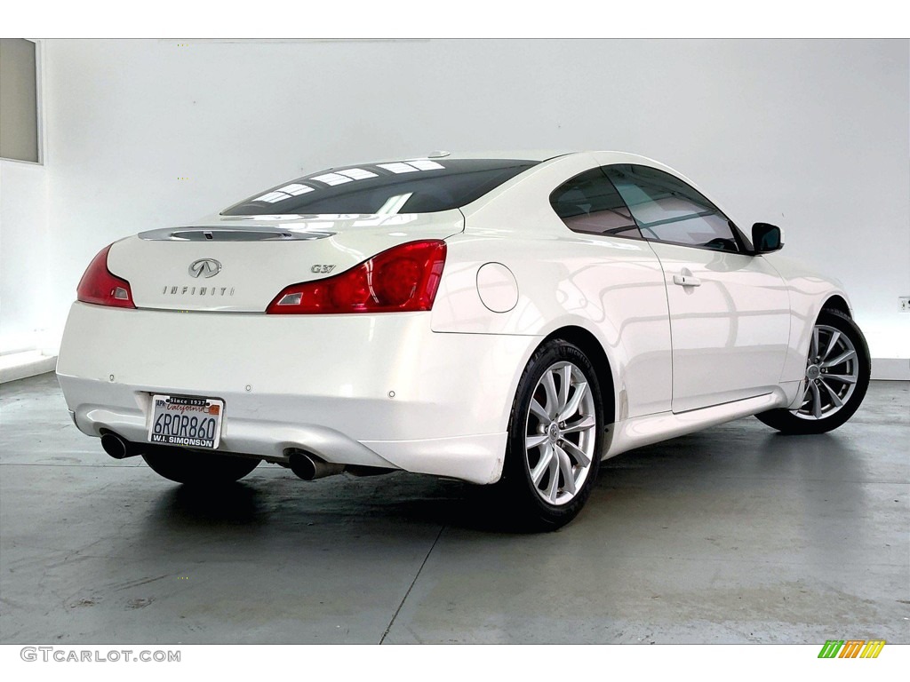 2011 G 37 Journey Coupe - Moonlight White / Stone photo #13