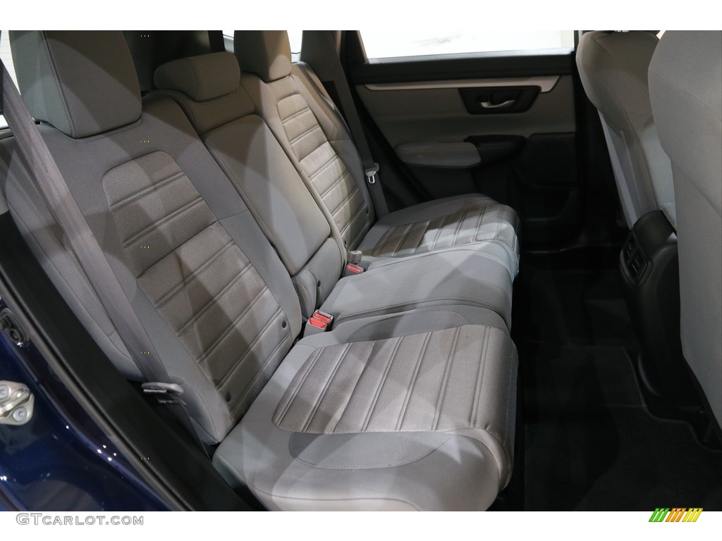 2017 CR-V LX - Obsidian Blue Pearl / Gray photo #16