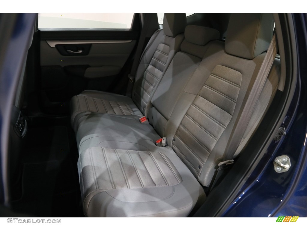 2017 CR-V LX - Obsidian Blue Pearl / Gray photo #17