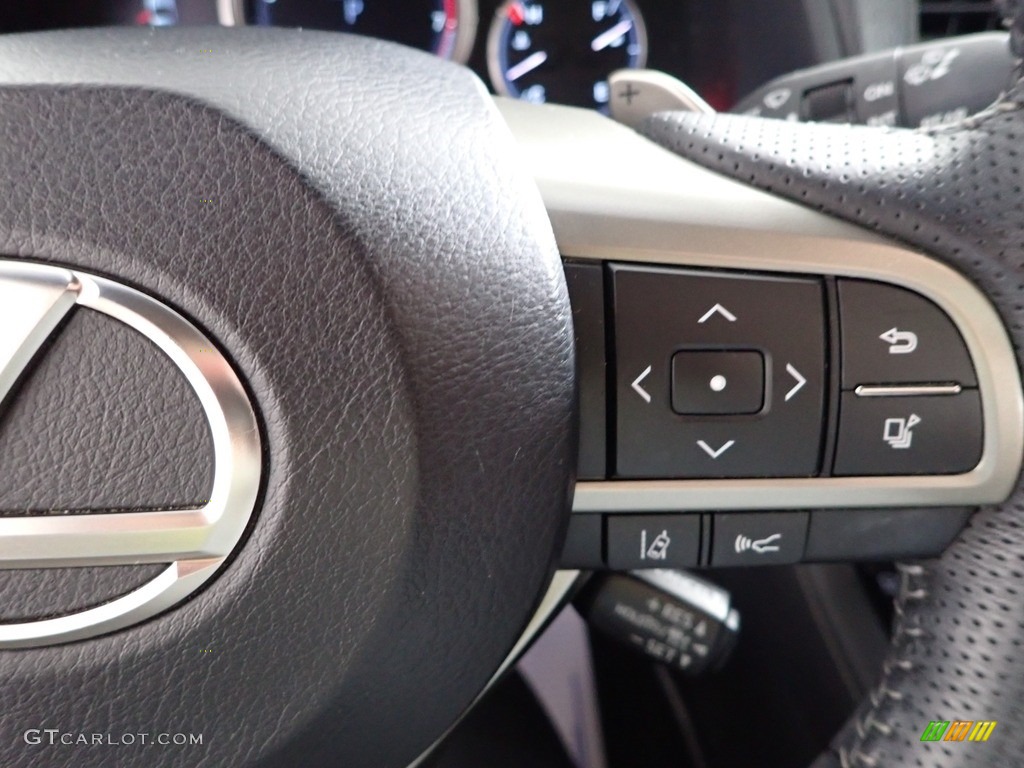 2016 Lexus RX 350 F Sport AWD Black Steering Wheel Photo #145243516