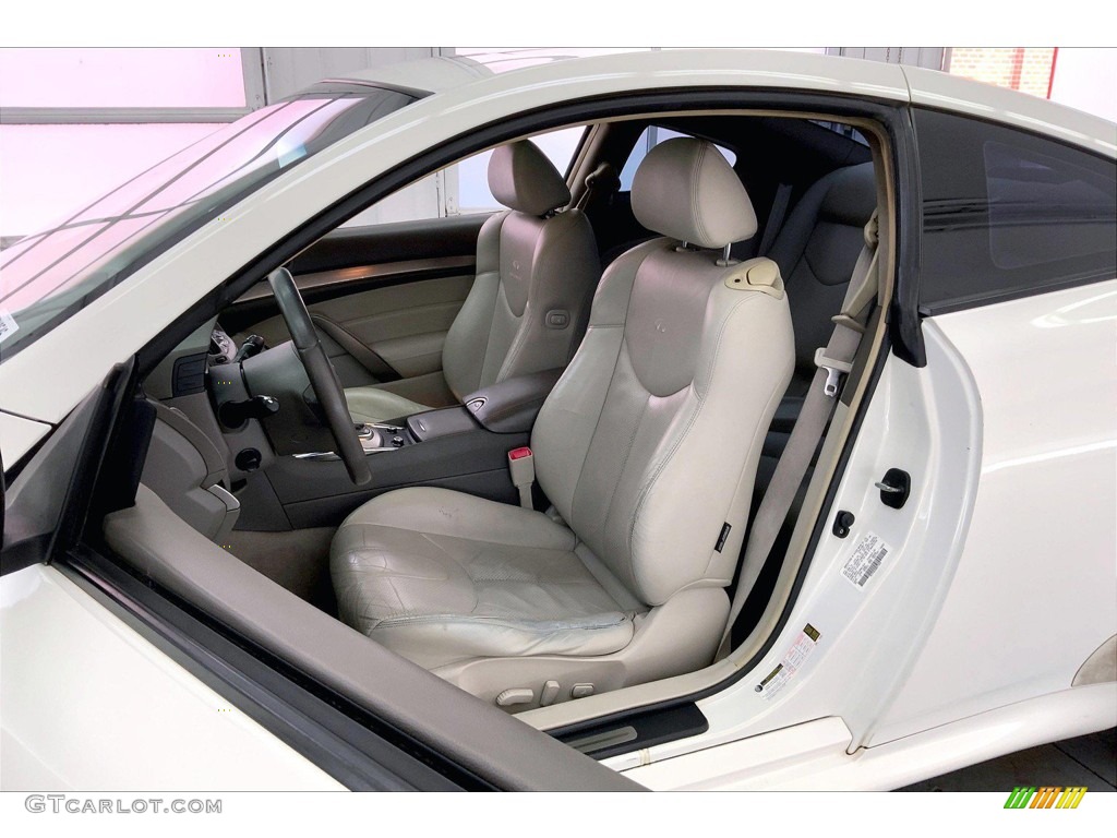 2011 G 37 Journey Coupe - Moonlight White / Stone photo #18