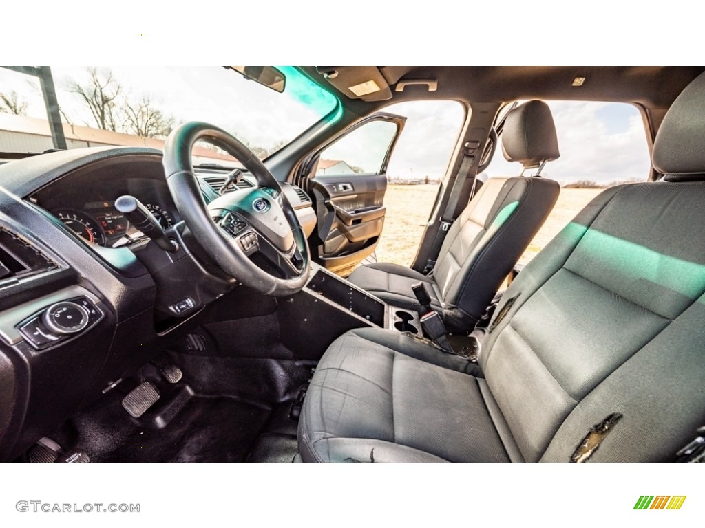 2017 Explorer Police Interceptor AWD - Shadow Black / Ebony Black photo #18