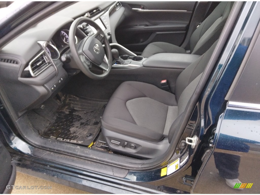 2019 Camry LE - Galactic Aqua Mica / Black photo #2