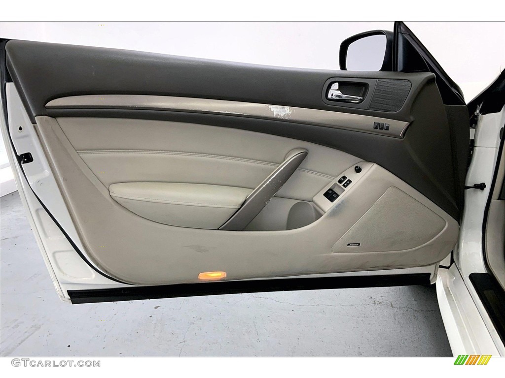 2011 G 37 Journey Coupe - Moonlight White / Stone photo #26