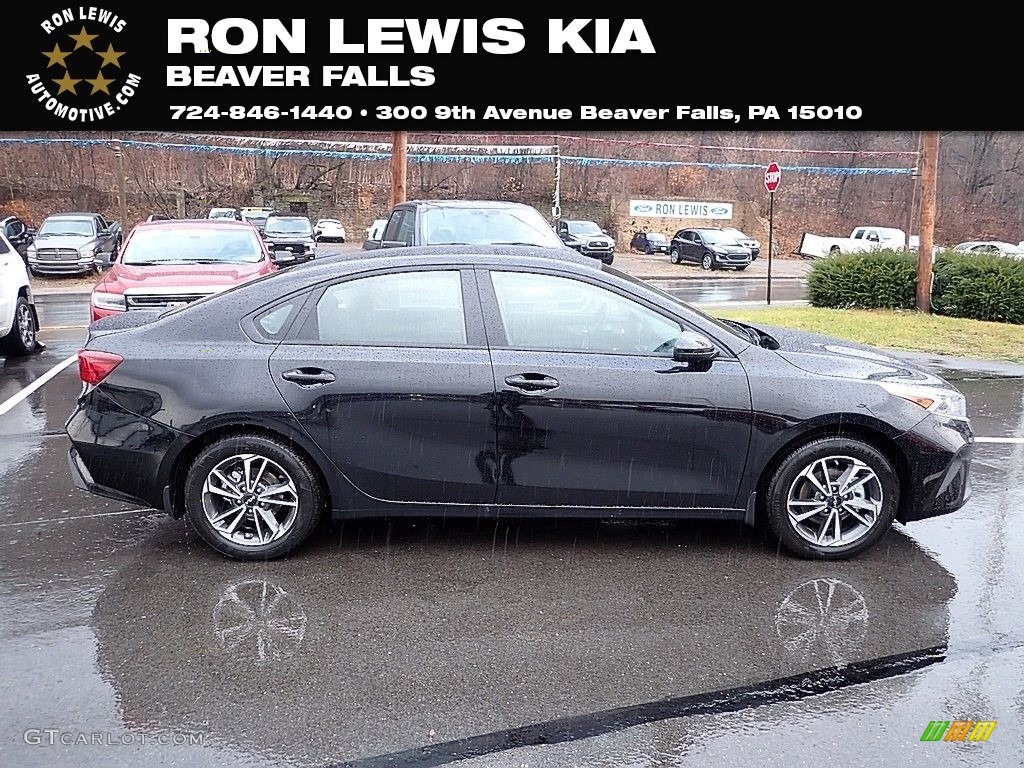 2023 Forte LXS - Aurora Black / Black photo #1