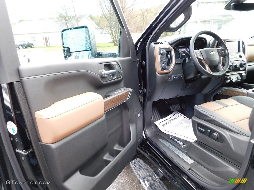 Jet Black/Umber Interior 2023 Chevrolet Silverado 3500HD High Country Crew Cab 4x4 Photo #145243925