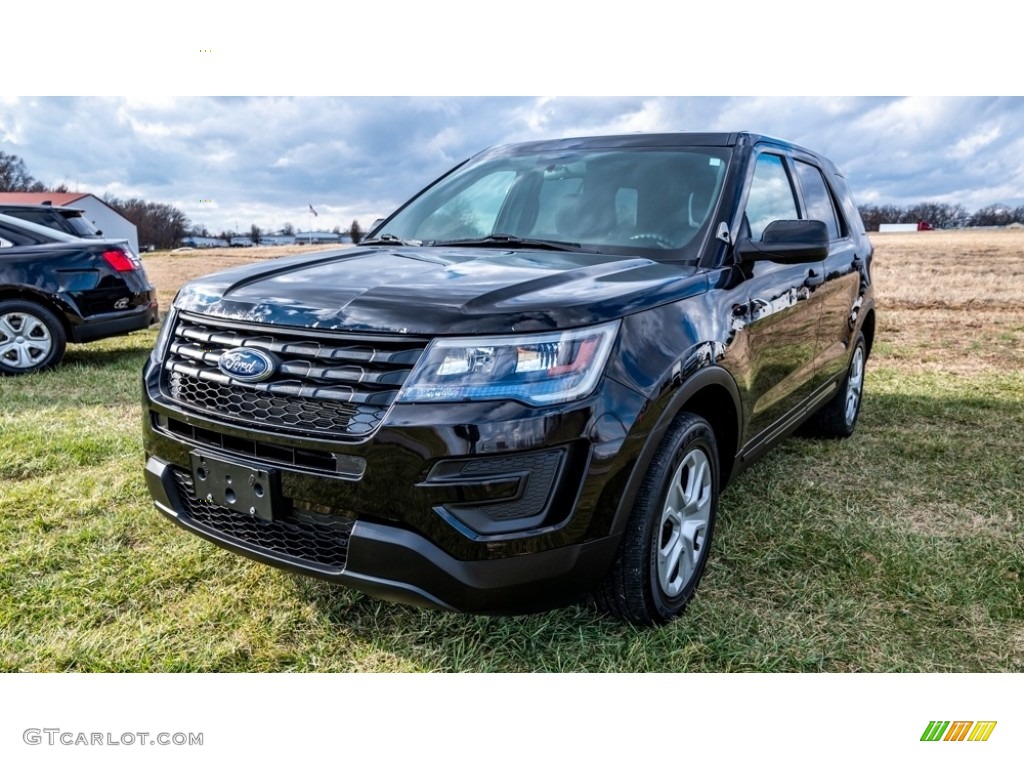 2017 Explorer Police Interceptor AWD - Shadow Black / Ebony Black photo #8