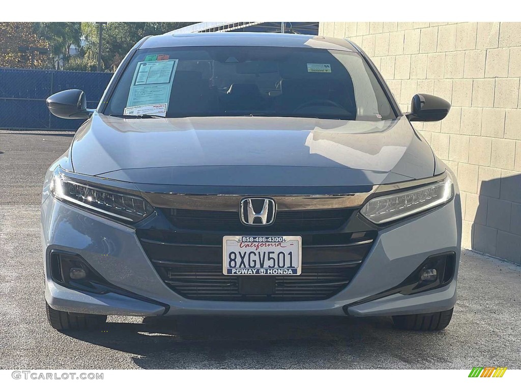 2021 Accord Sport - Sonic Gray Pearl / Black photo #9