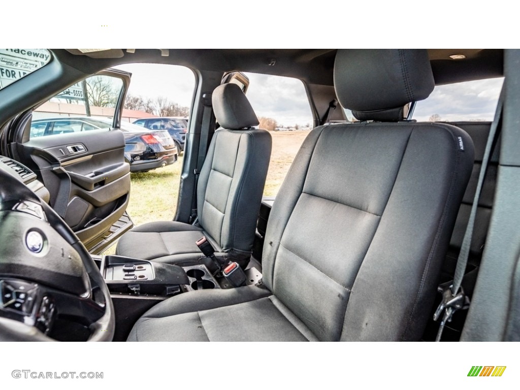 2017 Explorer Police Interceptor AWD - Shadow Black / Ebony Black photo #17