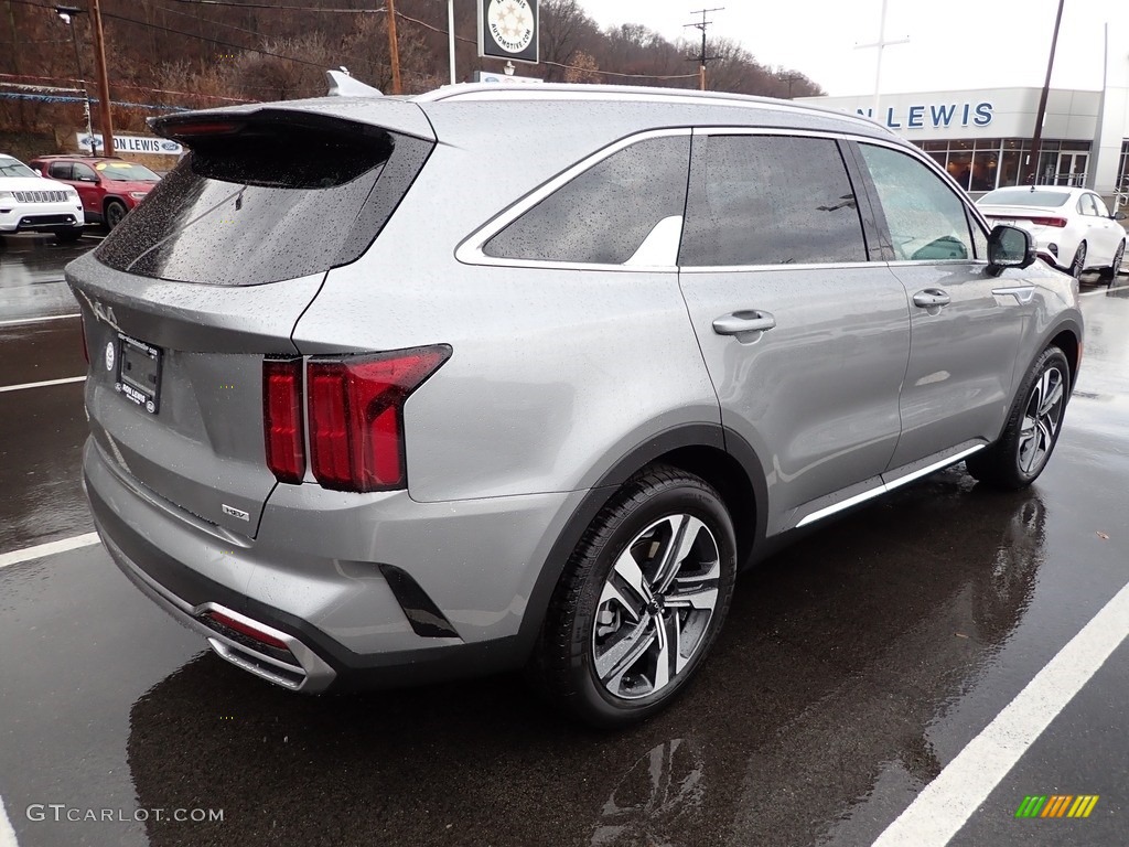 Steel Gray 2023 Kia Sorento Hybrid SX Prestige AWD Hybrid Exterior Photo #145244421