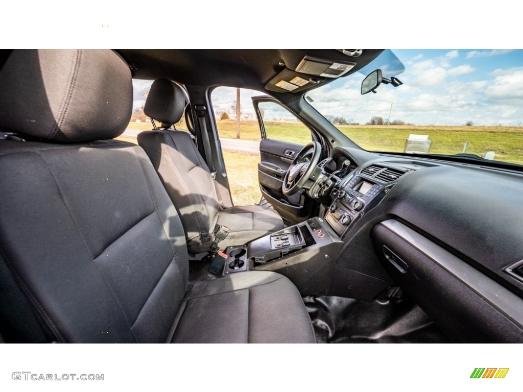 2017 Explorer Police Interceptor AWD - Shadow Black / Ebony Black photo #24