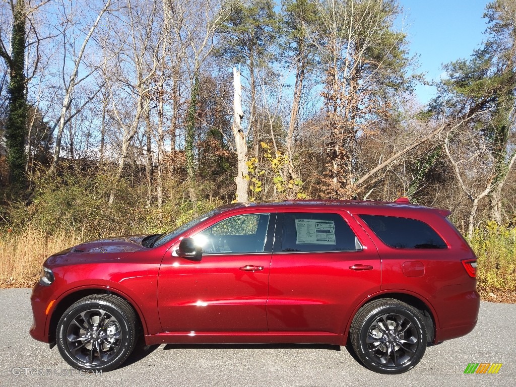 2022 Durango GT Blacktop AWD - Octane Red Pearl / Black photo #1