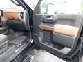 Jet Black/Umber 2023 Chevrolet Silverado 3500HD High Country Crew Cab 4x4 Door Panel