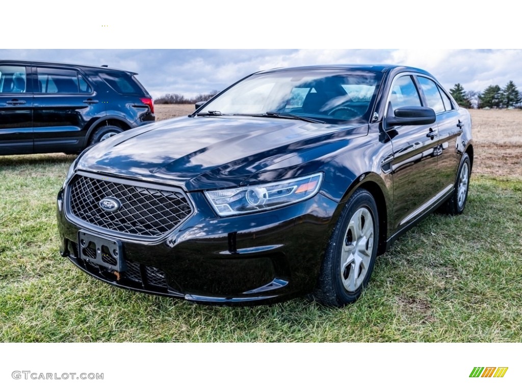 Shadow Black 2015 Ford Taurus Police Interceptor AWD Exterior Photo #145244823