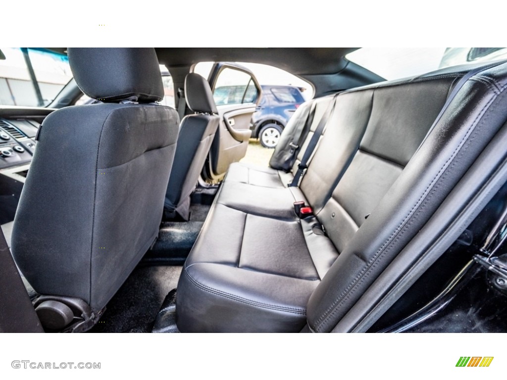 Charcoal Black Interior 2015 Ford Taurus Police Interceptor AWD Photo #145245051