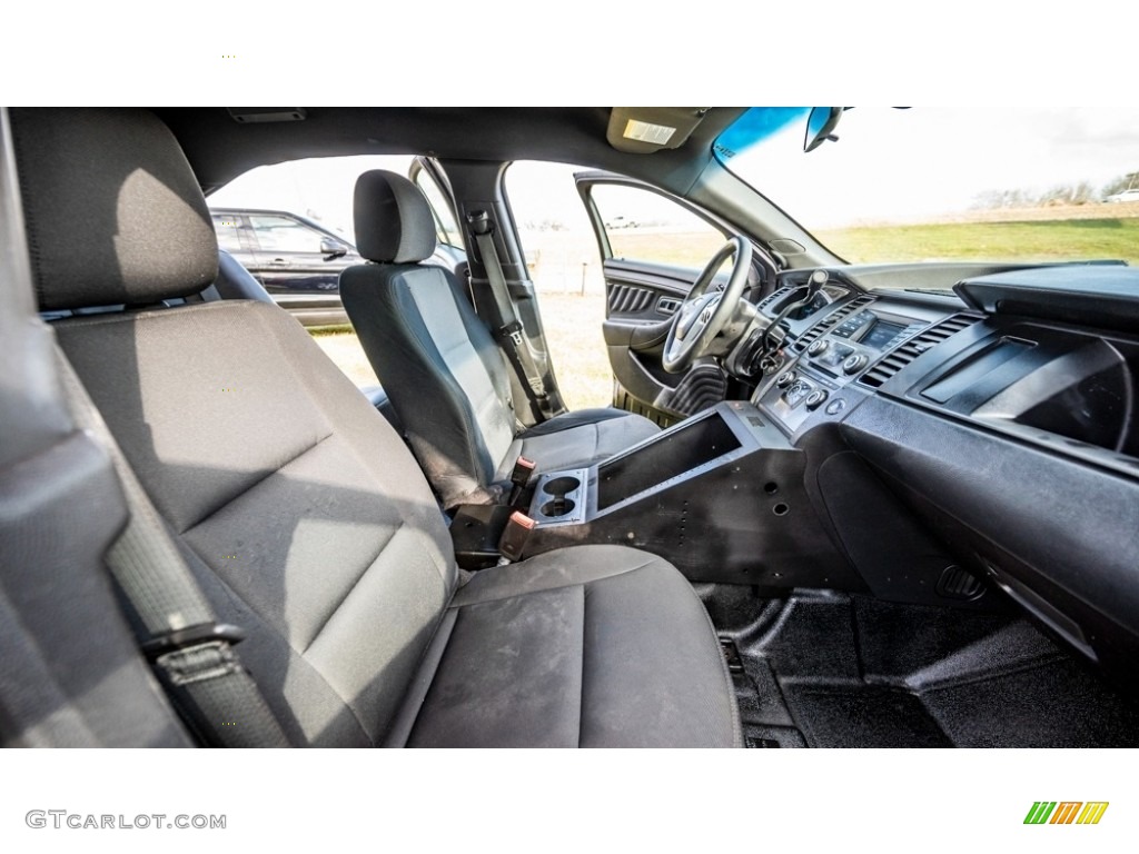 Charcoal Black Interior 2015 Ford Taurus Police Interceptor AWD Photo #145245141