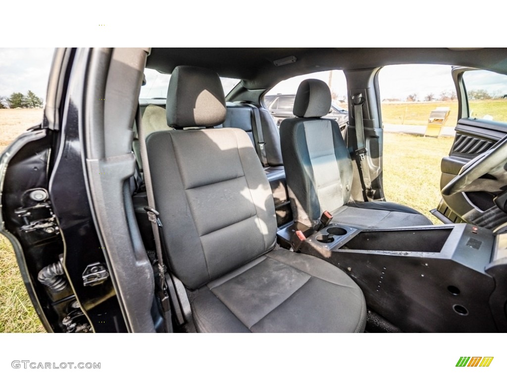 2015 Ford Taurus Police Interceptor AWD Front Seat Photo #145245156