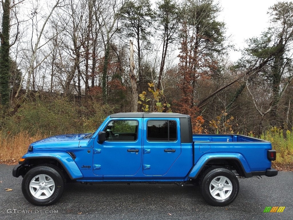 2023 Gladiator Sport 4x4 - Hydro Blue Pearl / Black photo #1