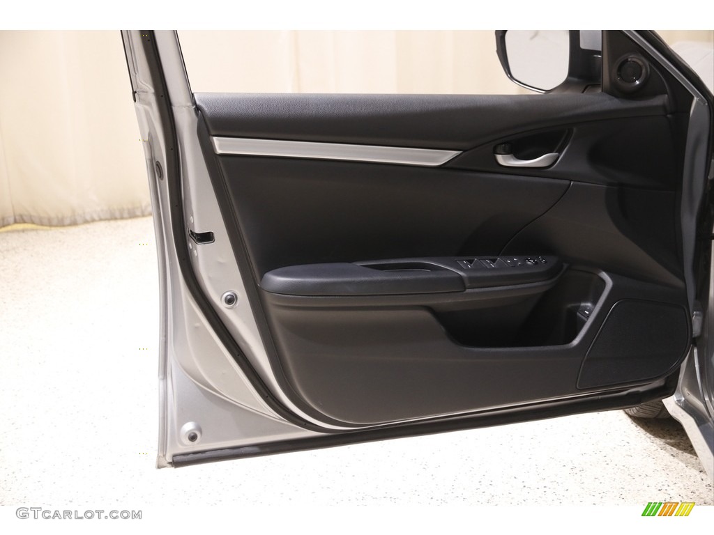 2021 Honda Civic Sport Sedan Black Door Panel Photo #145245292