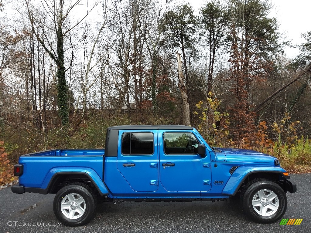 2023 Gladiator Sport 4x4 - Hydro Blue Pearl / Black photo #5