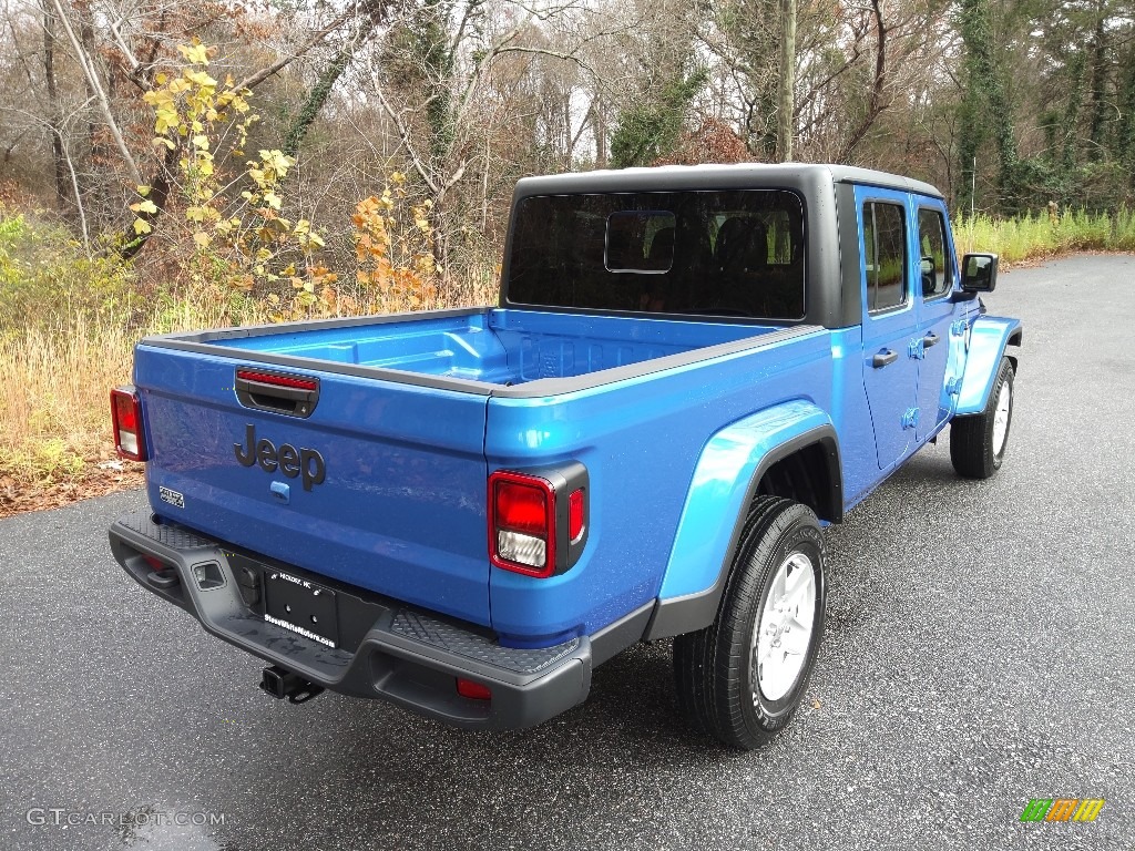 2023 Gladiator Sport 4x4 - Hydro Blue Pearl / Black photo #6
