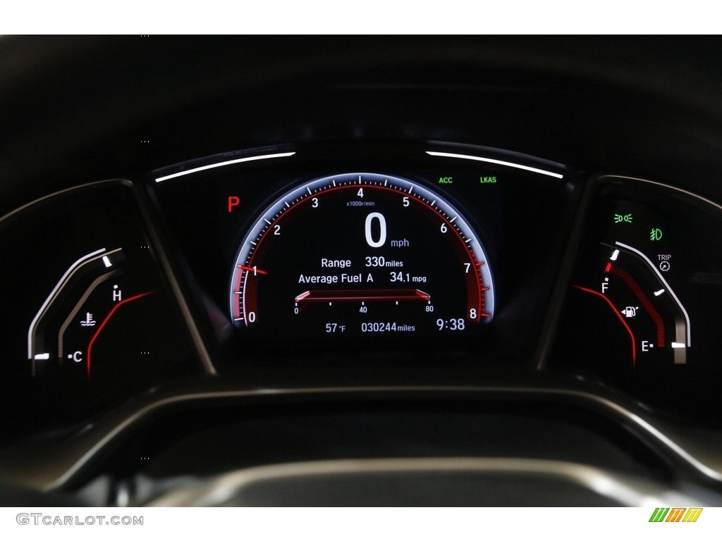 2021 Honda Civic Sport Sedan Gauges Photo #145245345