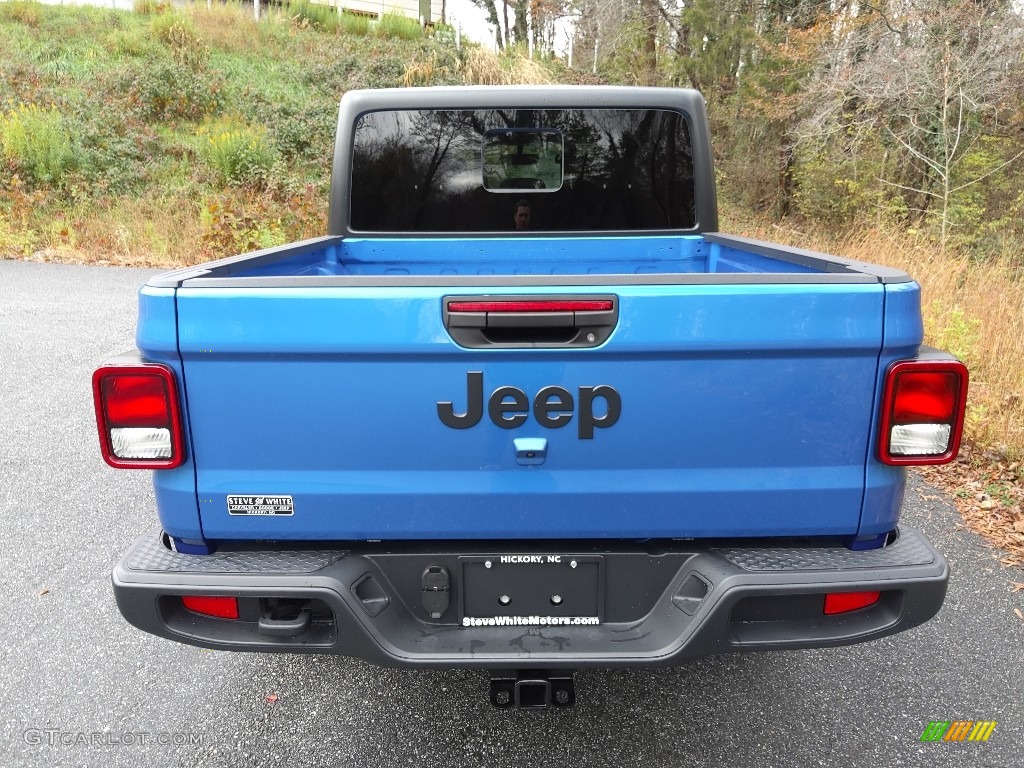 2023 Gladiator Sport 4x4 - Hydro Blue Pearl / Black photo #7