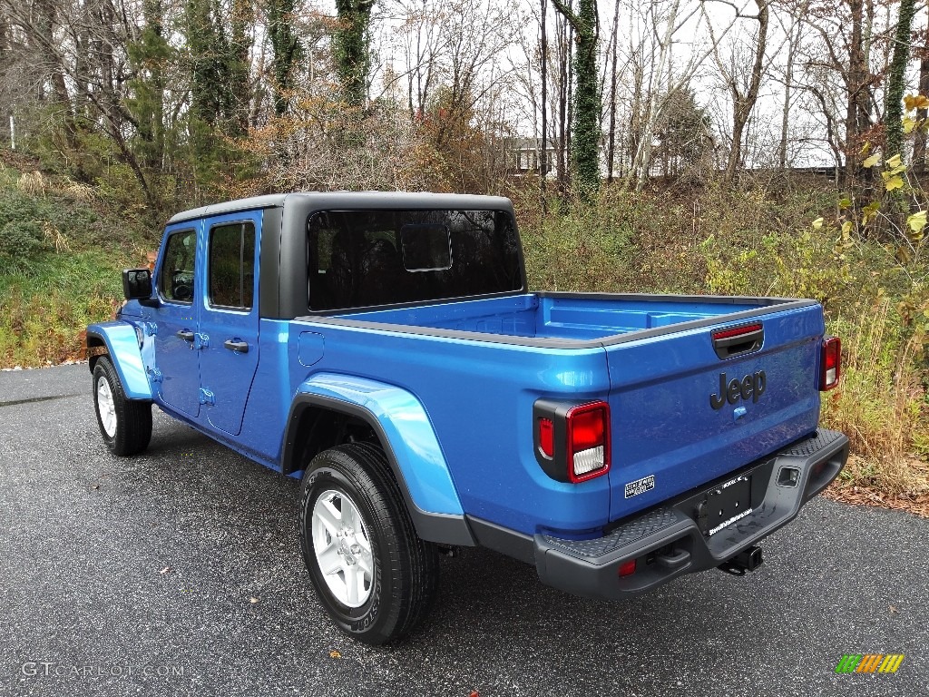 2023 Gladiator Sport 4x4 - Hydro Blue Pearl / Black photo #9