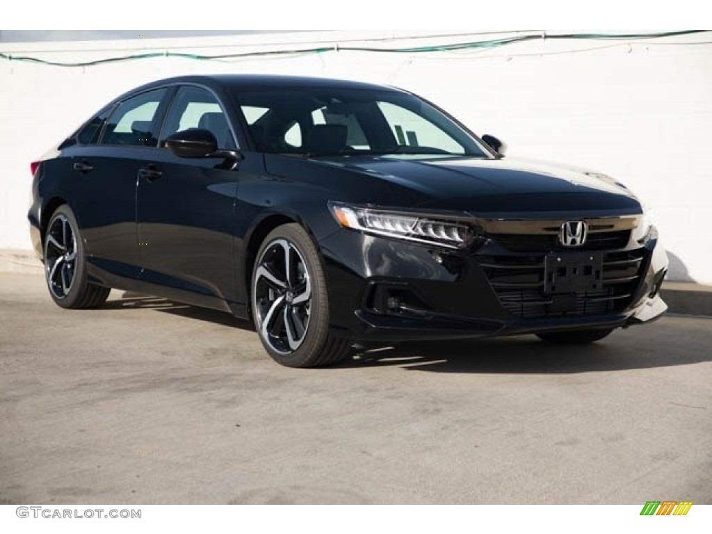 2022 Accord Sport Special Edition - Crystal Black Pearl / Black photo #1