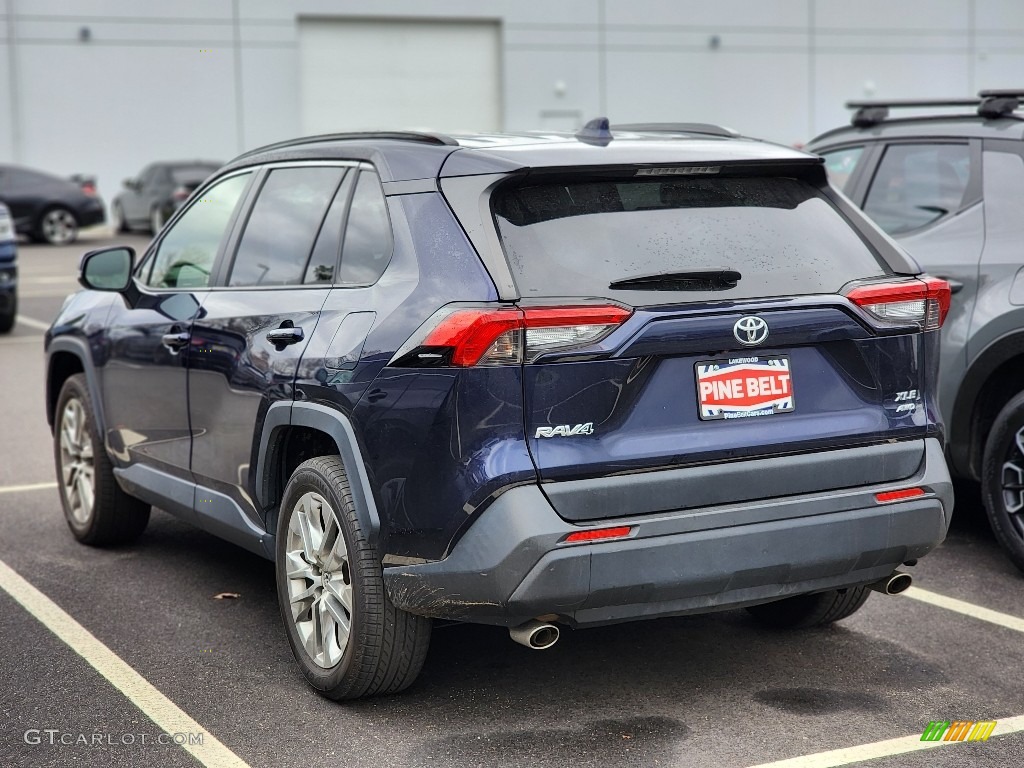 2020 RAV4 XLE Premium AWD - Blue Flame / Black photo #6