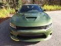 2022 F8 Green Dodge Charger R/T Blacktop  photo #3