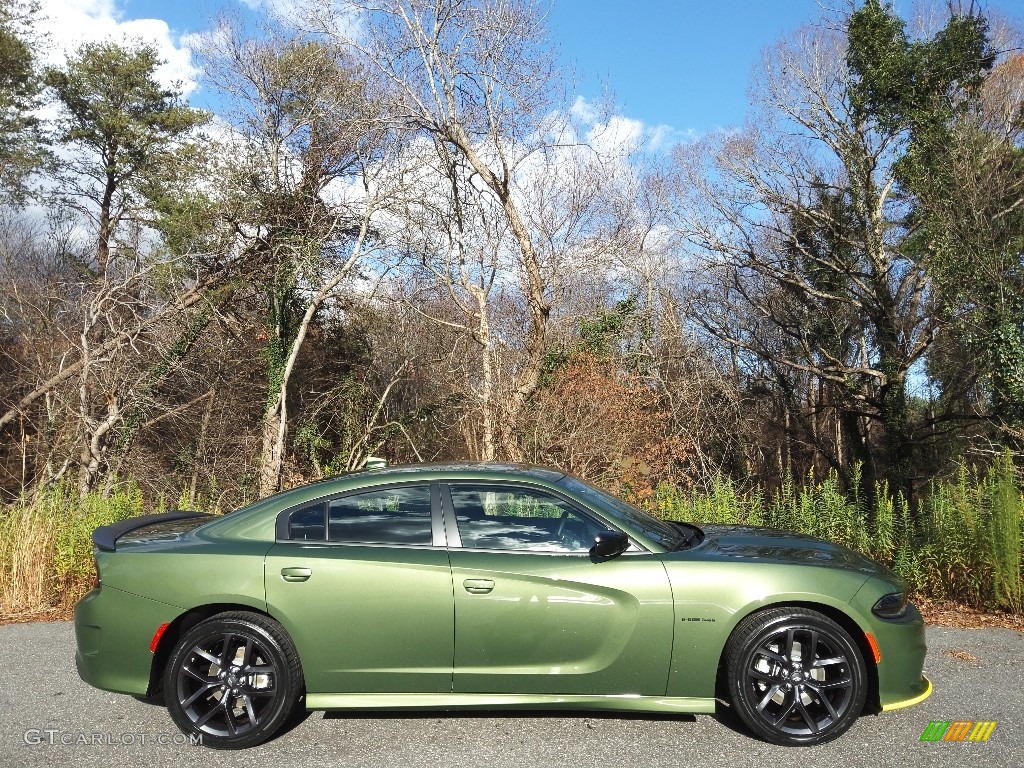 2022 Charger R/T Blacktop - F8 Green / Black photo #5