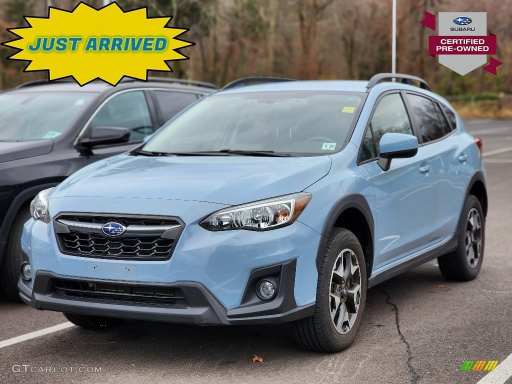 2019 Crosstrek 2.0i Premium - Cool Gray Khaki / Black photo #1