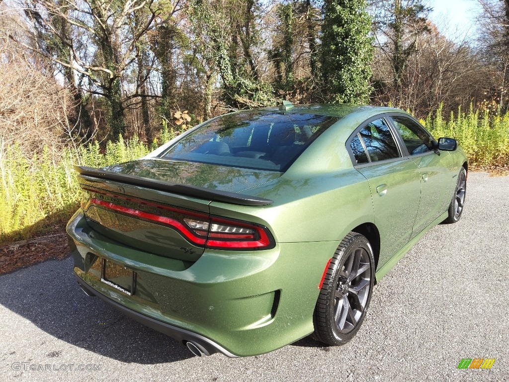 2022 Charger R/T Blacktop - F8 Green / Black photo #6