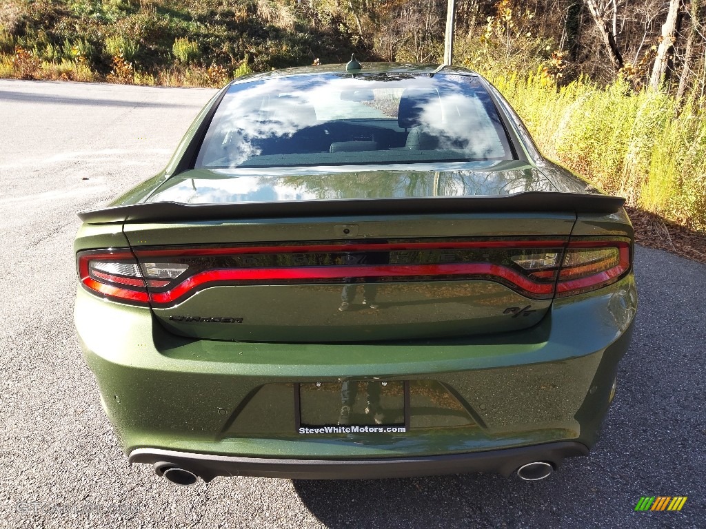 2022 Charger R/T Blacktop - F8 Green / Black photo #7