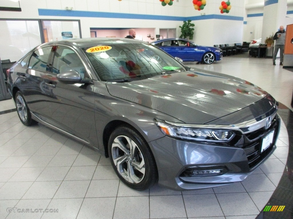 2020 Accord EX Sedan - Modern Steel Metallic / Black photo #3
