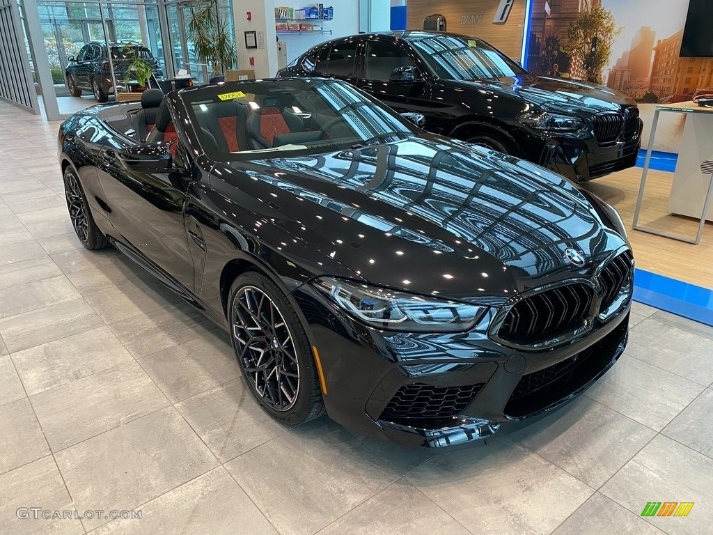 Black Sapphire Metallic 2023 BMW M8 Competition Convertible Exterior Photo #145247253