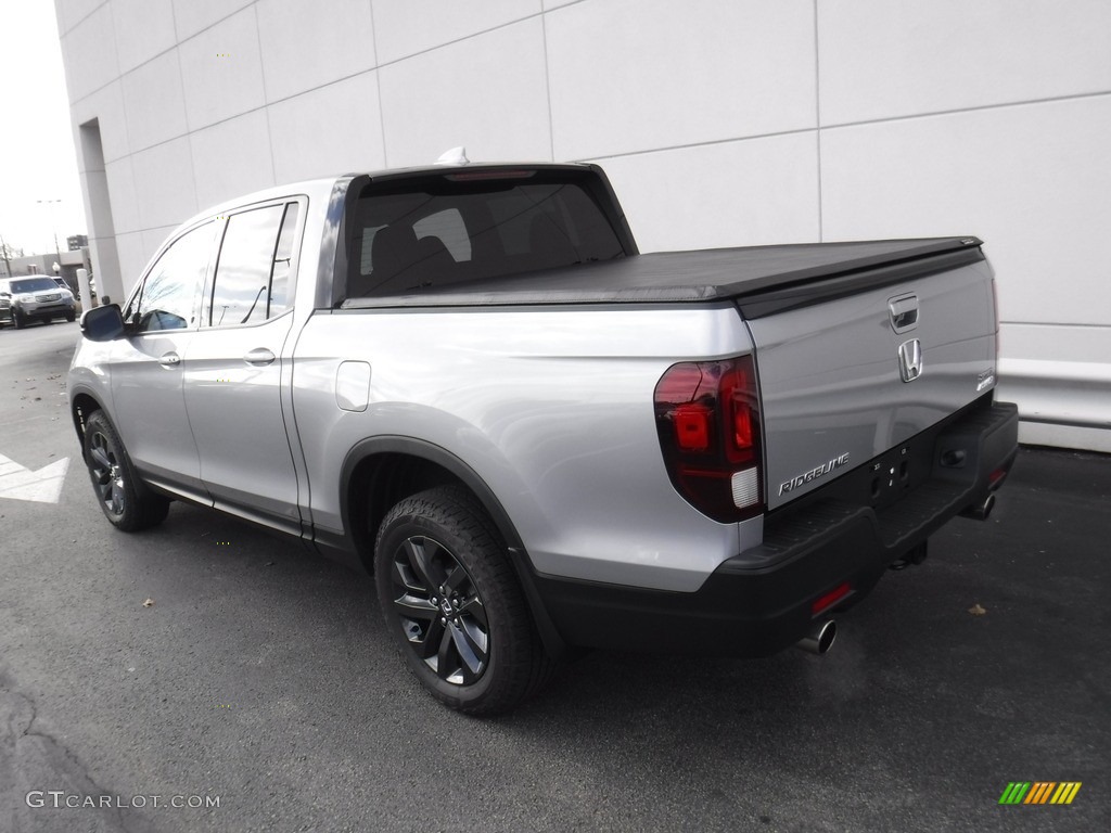 Lunar Silver Metallic 2022 Honda Ridgeline Sport AWD Exterior Photo #145248030