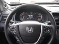 Black 2022 Honda Ridgeline Sport AWD Steering Wheel