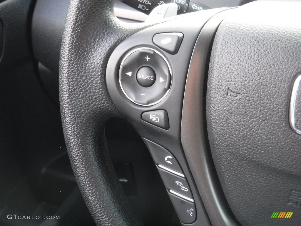 2022 Honda Ridgeline Sport AWD Black Steering Wheel Photo #145248492