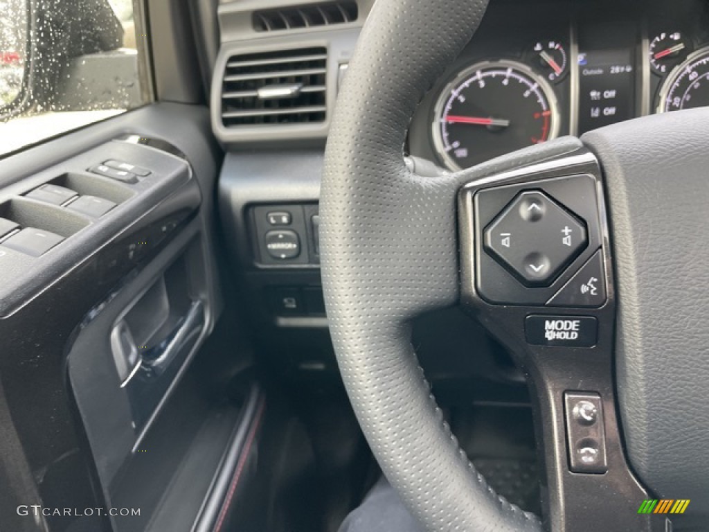 2023 Toyota 4Runner TRD Off Road Premium 4x4 Black/Graphite Steering Wheel Photo #145248531