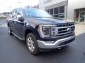 Agate Black Metallic - F150 Lariat SuperCrew 4x4 Photo No. 8